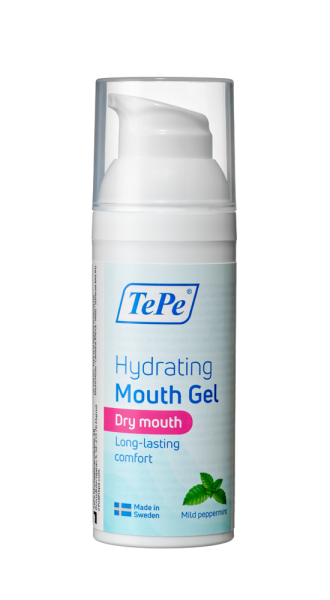 TePe Hydrating ústní gel, jemná mátová příchuť, 50 ml