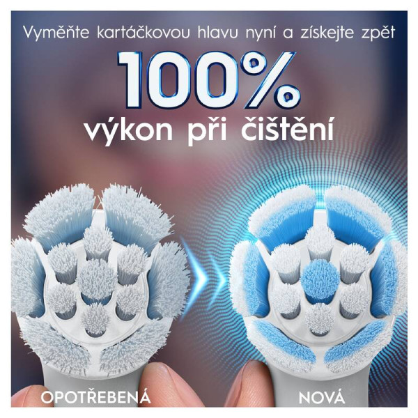 Oral-B iO Gentle Care White náhradní hlavice, 4 ks