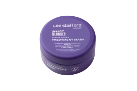 Lee Stafford Bleach Blondes Purple pečující maska s fialovým pigmentem, 200 ml