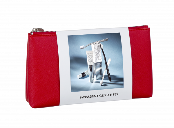 SWISSDENT dárková sada GENTLE pro nejšetrnější péči