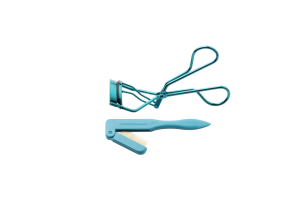 Tweezerman Limited collection Lash Gift Set - Majestic Turquoise hřebínek a kleštičky na řasy