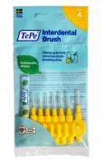 TePe Original mezizubní kartáčky z bioplastu 0,7 mm, žluté, 8 ks