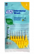 TePe Original mezizubní kartáčky z bioplastu 0,7 mm, žluté, 8 ks