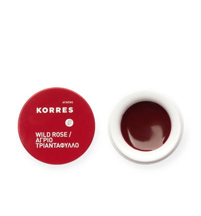 KORRES Lip Butter Wild Rose - balzám na rty s divokou růží, 6 g