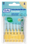 TePe Extra soft mezizubní kartáčky 0,7 mm, světle žluté, 6 ks