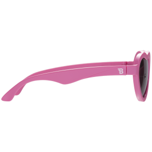 BABIATORS Hearts Paparazzi Pink, sluneční brýle růžové, 0-2 roky
