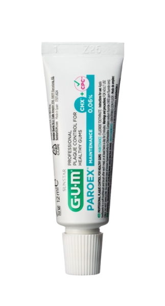 GUM PAROEX zubní pasta (CHX 0,06 % + CPC 0,05 %), 12 ml