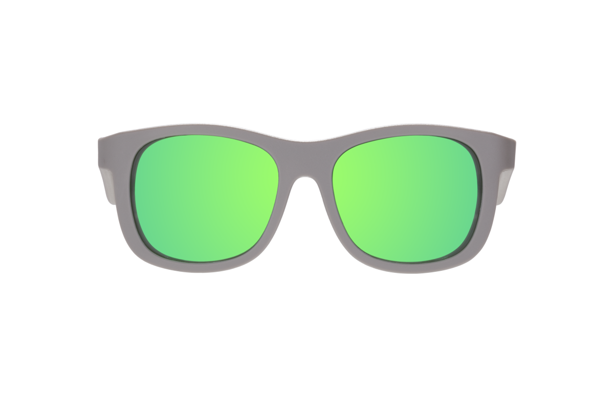 BABIATORS Polarized Navigator Graphite Gray, polarizační zrcadlové sluneční brýle, šedé, 0-2 roky