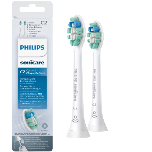 Philips Sonicare Optimal Plaque Defense HX9022/10 Standardní velikost hlavice sonického kartáčku, 2 ks