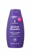 Lee Stafford Mini Bleach Blondes Purple Toning, šampon pro dokonale blond vlasy, 50 ml