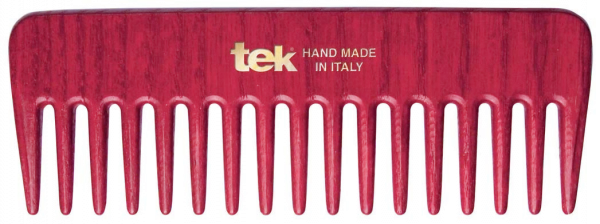 Tek MULTICOLOR hřeben větší červený