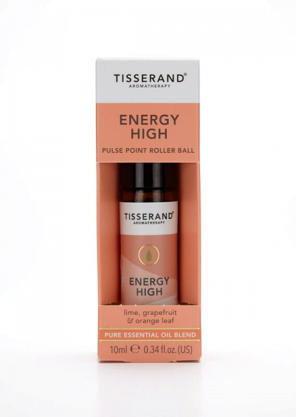 Tisserand Energy High směs olejů v kuličce pro dodání energie, 10 ml