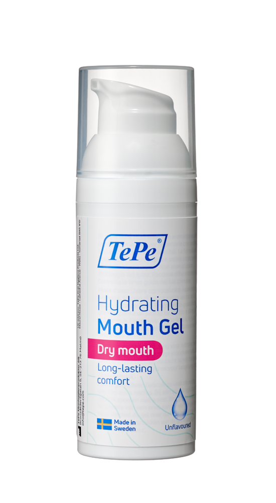 TePe Hydrating ústní gel bez příchutě, 50 ml