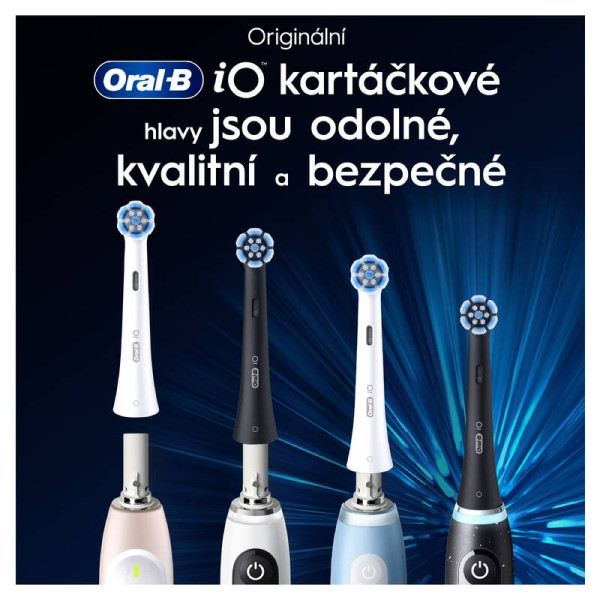 Oral-B iO Gentle Care White náhradní hlavice, 4 ks