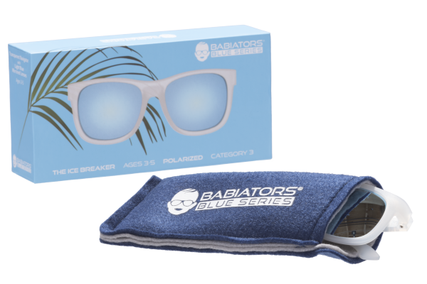 BABIATORS The Ice Breaker polarizační sluneční brýle, bílé, 3-5 let