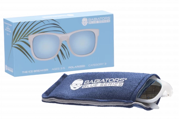 BABIATORS The Ice Breaker polarizační sluneční brýle, bílé, 3-5 let