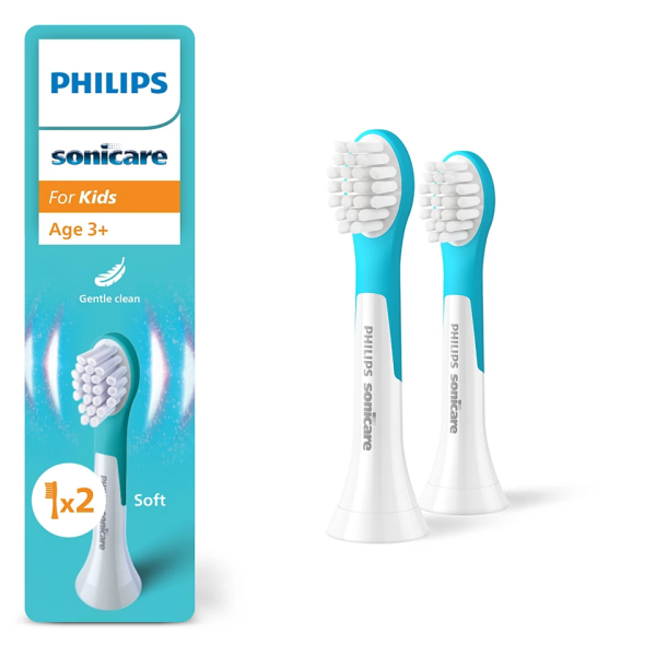Philips Sonicare For Kids, Balení 2 ks hlavic kartáčku, HX6032/90