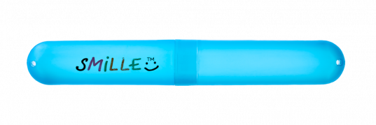 Smille modré cestovní pouzdro na kartáček