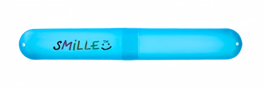 Smille modré cestovní pouzdro na kartáček