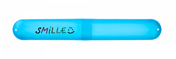 Smille modré cestovní pouzdro na kartáček