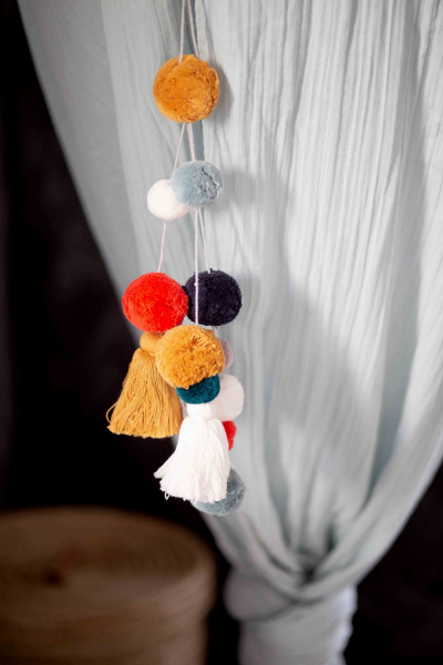 Kikadu závěsné střapce