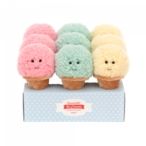 Jellycat plyšová vanilková zmrzlina 18 cm