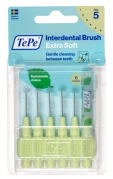 TePe Extra soft mezizubní kartáčky 0,8 mm, světle zelené, 6 ks