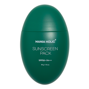 Mania Holic Sunscreen Pack Opalovací krém na obličej s 8hodinovou ochranou SPF 50+, 50 g