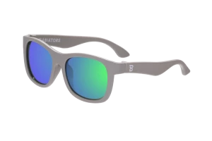 BABIATORS Navigator Graphite Gray, polarizační zrcadlové sluneční brýle, šedá, 0-2 roky