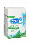COREGA Antibakteriální tablety Bio, 15x 6 ks