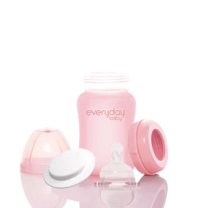 Everyday Baby skleněná láhev 150 ml, Rose Pink