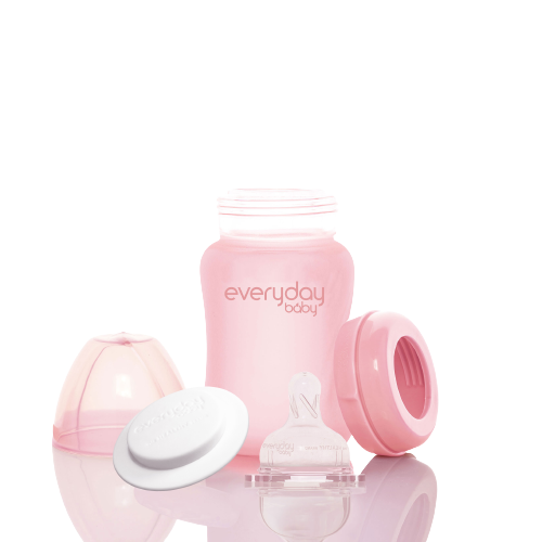 Everyday Baby skleněná láhev 150 ml, Rose Pink