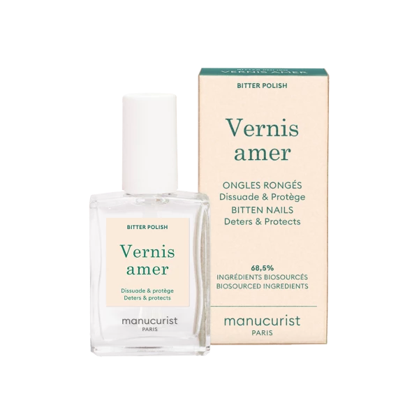 Manucurist lak proti okusování nehtů Bitter Polish, 15 ml