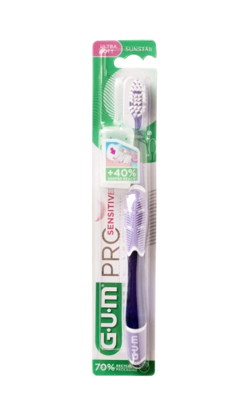 GUM PRO SENSITIVE zubní kartáček ultra soft s kónickými vlákny