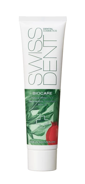 SWISSDENT BIOCARE regenerační a zesvětlující zubní pasta, 100 ml
