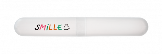 Smille bílé cestovní pouzdro na kartáček