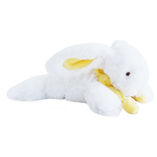 Doudou králíček, žlutý