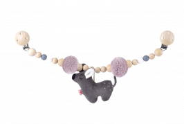 Kikadu řetízek na kočárek s kolouškem