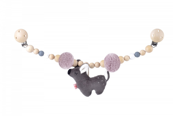 Kikadu řetízek na kočárek s kolouškem