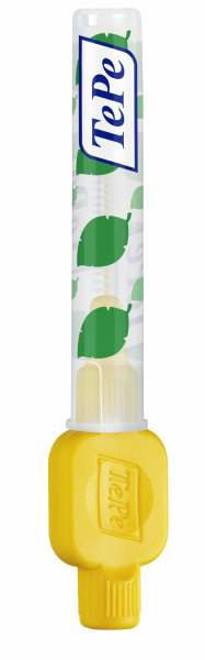 TePe Original mezizubní kartáčky z bioplastu 0,7 mm, žluté, 8 ks