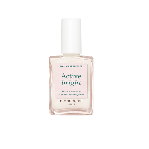 Manucurist Active™ Bright, Pečující a rozjasňující lak na nehty, 15 ml