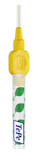 TePe Original mezizubní kartáčky z bioplastu 0,7 mm, žluté, 6 ks