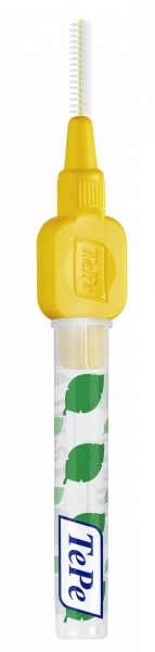 TePe Original mezizubní kartáčky z bioplastu 0,7 mm, žluté, 6 ks