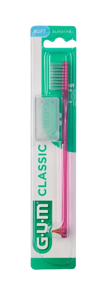 GUM Classic Compact Soft zubní kartáček se stimulátorem