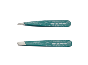 Tweezerman Micro Mini Brow Set Emerald Shimmer, Sada pinzet ve smaragdově zelené