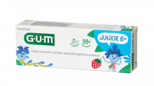 GUM Junior zubní gel pro školáky Jungle Buddies (6-12 let), 50 ml