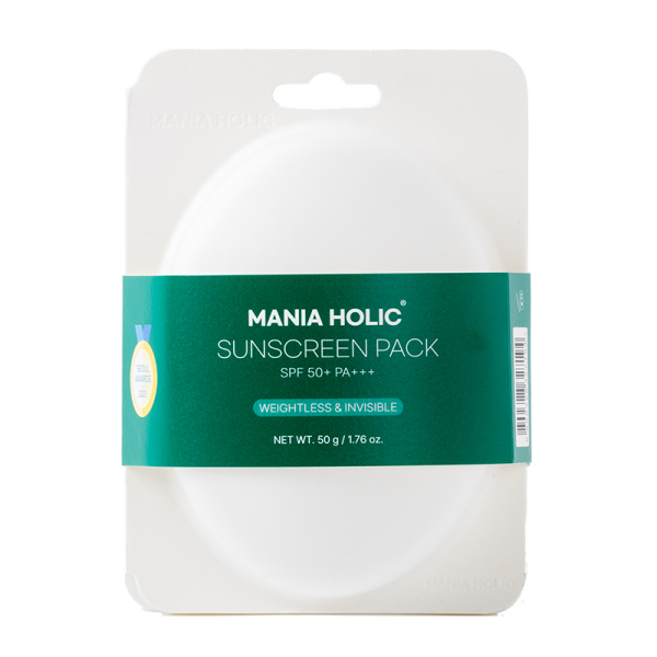 Mania Holic Sunscreen Pack Opalovací krém na obličej s 8hodinovou ochranou SPF 50+, 50 g