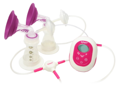 KITETT MINIKIT DUO elektrická odsávačka mateřského mléka vel. 21 mm S