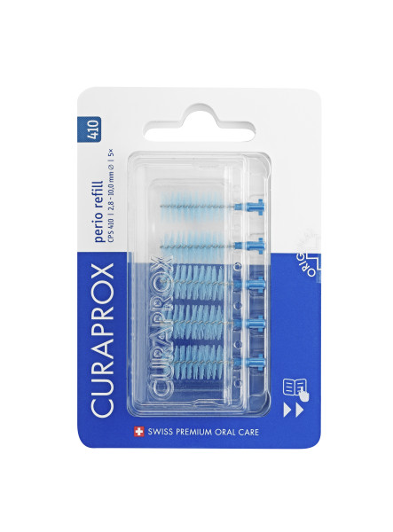 Curaprox CPS 410 perio mezizubní kartáčky, tmavě modré, 5 ks