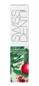 SWISSDENT BIOCARE regenerační a zesvětlující zubní pasta, 100 ml